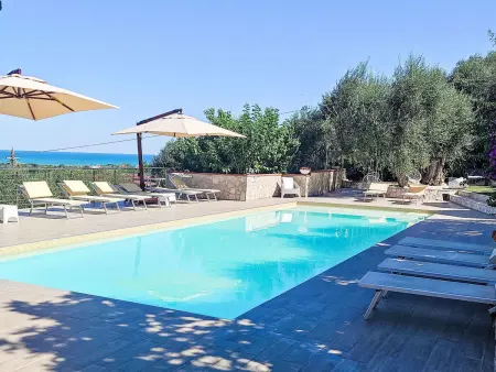 Quadrilocale in villa con piscina, Appartement 8 personnes à Peschici - Photo 28