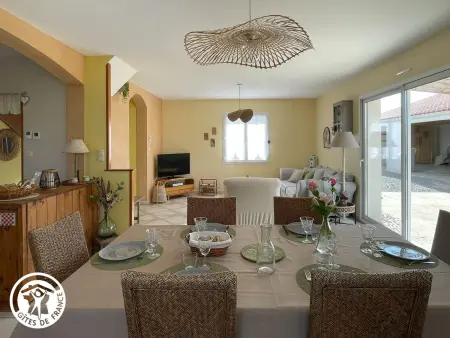 Gîte spacieux proche plages - 6 pers., Gite 6 personnes à Le Bernard - Photo 9
