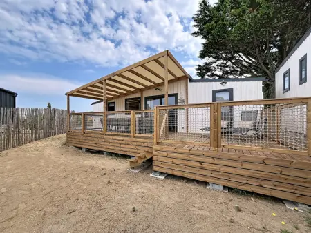 Maison avec parking - 6 pers., Mobil Home 6 personnes à Saint Pair sur Mer - Photo 1