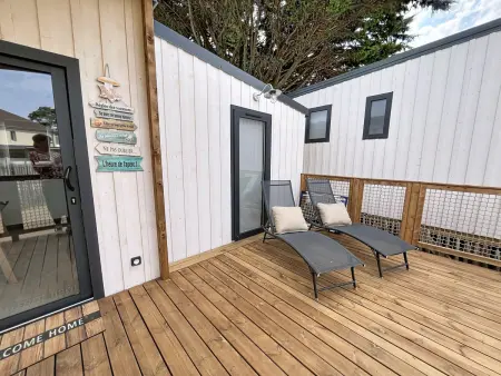 Maison avec parking - 6 pers., Mobil Home 6 personnes à Saint Pair sur Mer - Photo 4