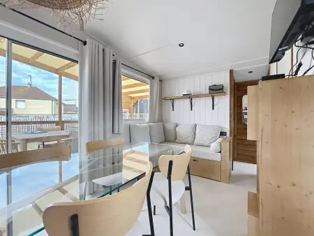 Maison avec parking - 6 pers., Mobil Home 6 personnes à Saint Pair sur Mer - Photo 5