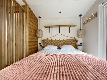 Maison avec parking - 6 pers., Mobil Home 6 personnes à Saint Pair sur Mer - Photo 10