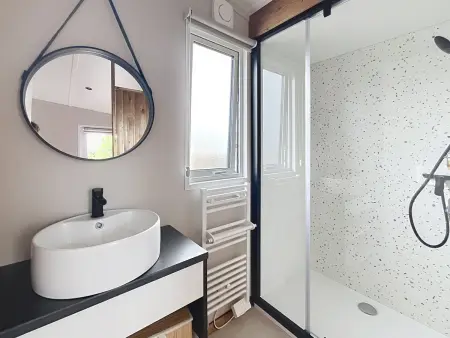 Maison avec parking - 6 pers., Mobil Home 6 personnes à Saint Pair sur Mer - Photo 13