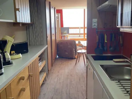 Studio confortable, vue montagne - 4 pers., Appartement 4 personnes à Les Arcs 1600 - Photo 5