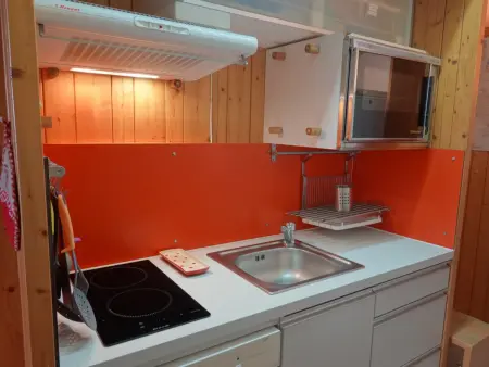 Studio confortable, vue montagne - 4 pers., Appartement 4 personnes à Les Arcs 1600 - Photo 9