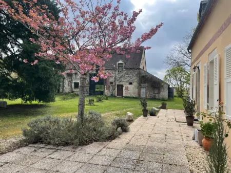 Maison de campagne authentique - Fosse, Gite 9 personnes à Brinay - Photo 1