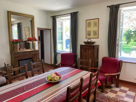 Maison de campagne authentique - Fosse, Gite 9 personnes à Brinay - Photo 3