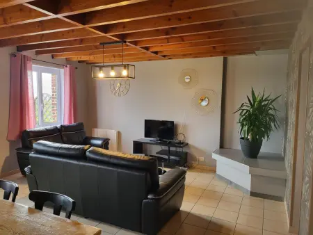 Maison chaleureuse, parking privé - 6 pers., Gite 6 personnes à Méteren - Photo 12