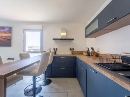 Appartement moderne avec balcon - 4 pers., Appartement 4 personnes à Mimizan - Photo 6