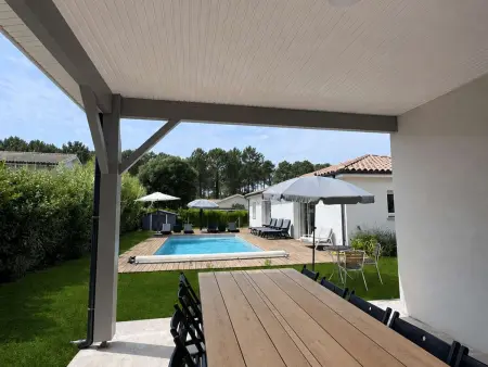 Villa avec piscine, WiFi - 10 pers., Villa 10 personnes à Moliets et Maa - Photo 1