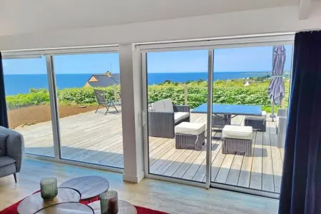 440618, Maison de vacances à Plouhinec avec terrasse - Photo 4
