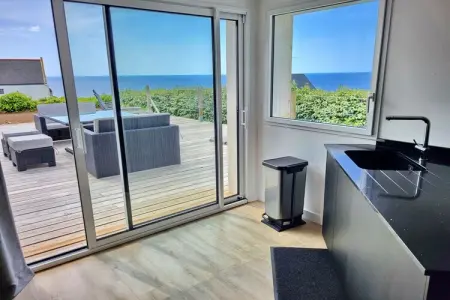 440618, Maison de vacances à Plouhinec avec terrasse - Photo 14