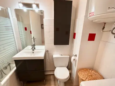 Studio moderne, clim, parking, vue mer - 3 pers. - Photo 5