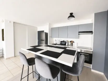 Appartement climatisé, parking - 6 pers., Appartement 6 personnes à Argelès sur Mer - Photo 2