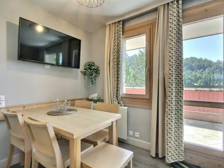 Appartement avec vue sur station - 4 pers., Appartement 4 personnes à La Plagne 1800 - Photo 4