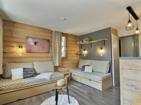 Appartement avec vue sur station - 4 pers., Appartement 4 personnes à La Plagne 1800 - Photo 8