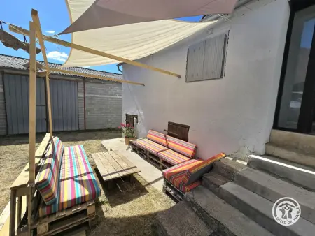 Grand gîte avec parking, animaux ok - 10 pers., Gite 10 personnes à Bars - Photo 12
