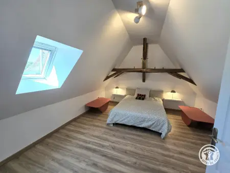 Grand gîte avec parking, animaux ok - 10 pers., Gite 10 personnes à Bars - Photo 26