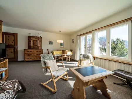 Chesa Quadrellas / EG, Appartement 2 personnes à Samedan - Photo 3