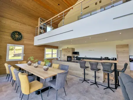 Maison vue montagne, spa - 11 pers., Gite 11 personnes à Fraize - Photo 3