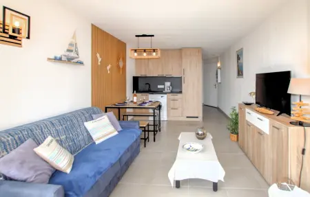 Horizon Bleu, Appartement 4 personnes à Théoule sur Mer - Photo 4