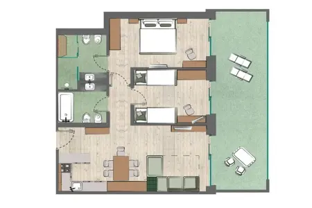 785806, Appartement à Meransen avec piscine - Photo 28