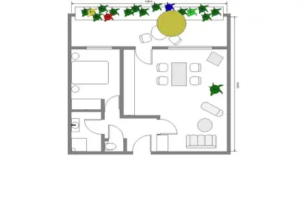 191703, Appartement de vacances avec 1 chambre - Photo 22