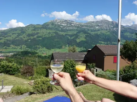 Bergperle Ferienhaus, Dusche, WC, Terrasse Ferienhaus, Dusche, WC, Terrasse - Photo 8