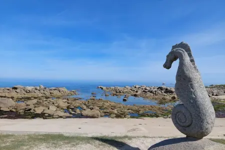 Ferienhaus in Cléder für 2 pers, Maison en Bretagne avec Vue sur Mer pour 2 pers. - Photo 19