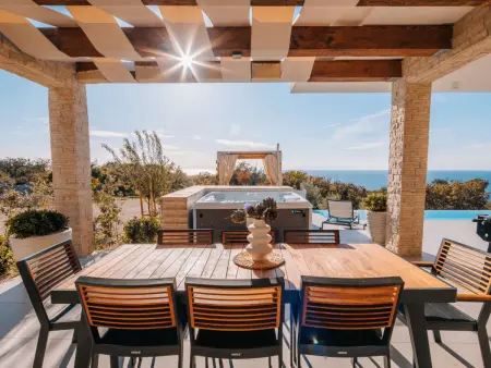 5* Luxury Seaview Villa Plant 2 with pool, Villa 7 personnes à Novalja - Photo 16