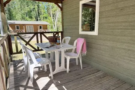 Camping Moncontour Active Park Accessible 2-Bedroom Chalet - 4 people, Chalet 2 ch. bord de lac, 4 pers. - Photo 6