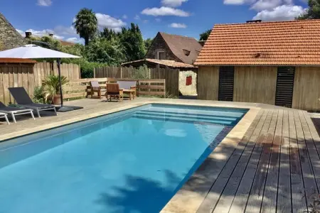 746208, La chaise et la piscine près de Sarlat - Photo 16