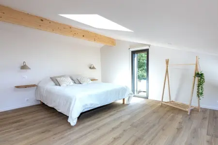 521027, Maison en bois bioclimatique à la campagne - Photo 11