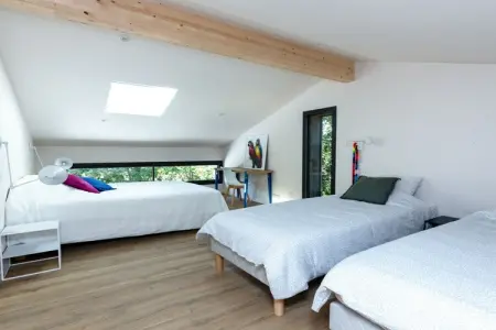 521027, Maison en bois bioclimatique à la campagne - Photo 14