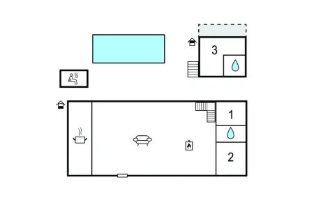 Maison 8 personnes à Bagnols en Forêt - Photo 23