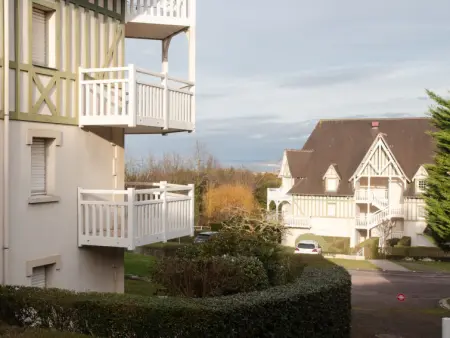 Les Jardins de la Côte Fleurie, Appartement 4 personnes à Villers sur mer - Photo 12
