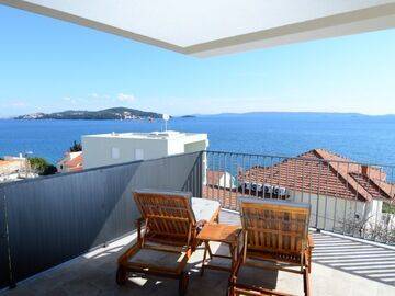 Viva-by the sea-panorama penthouse, Appartement 4 personnes à Trogir Vranjica HR4901.601.3