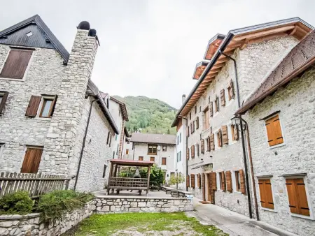 Albergo Diffuso - Cjasa Ustin, Appartement 4 personnes à Lago di Barcis - Photo 16
