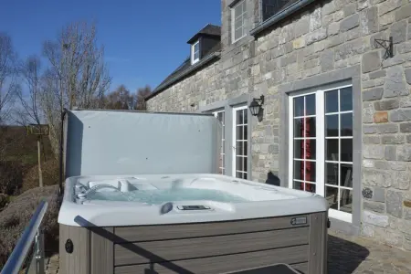 Amon cana, Villa luxueuse à Stavelot avec sauna et piscine extérieure - Photo 5