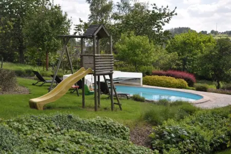 Amon cana, Villa luxueuse à Stavelot avec sauna et piscine extérieure - Photo 33