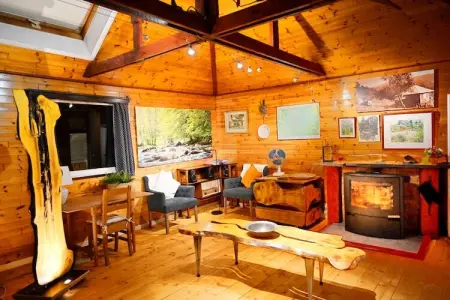 Quarreux 27, Chalet vintage à Sougné-Remouchamps près de la forêt - Photo 1