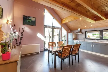 Macray La Colline aux Framboises, Charmante maison de vacances à La Roche-en-Ardenne. Jardin - Photo 12