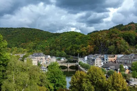 Macray La Colline aux Framboises, Charmante maison de vacances à La Roche-en-Ardenne. Jardin - Photo 30