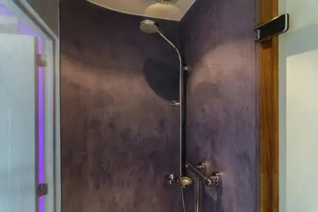 Au Lit de la Canelle, Maison de vacances moderne à Dalhem avec sauna - Photo 23