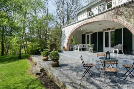Au Lit de la Canelle, Maison de vacances moderne à Dalhem avec sauna - Photo 27