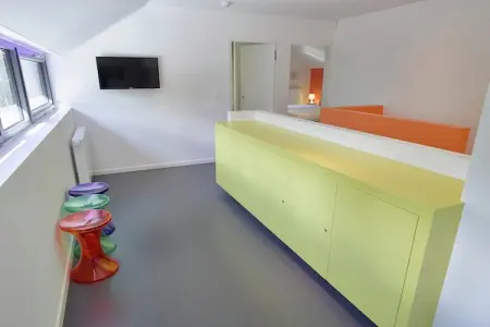 La Statte, Maison de vacances avec jardin dans la forêt à Jalhay - Photo 14