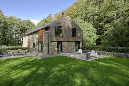La Statte, Maison de vacances avec jardin dans la forêt à Jalhay - Photo 17