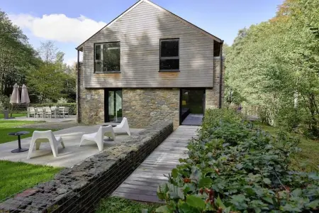 La Statte, Maison de vacances avec jardin dans la forêt à Jalhay - Photo 26