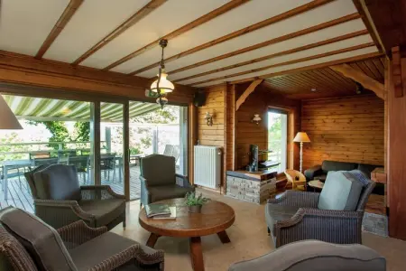 La Belle Reine, Villa vintage avec jardin privé près de la forêt à Rendeux - Photo 11