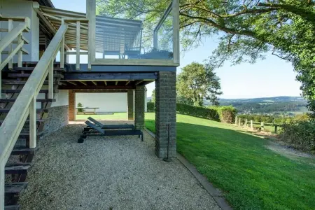 La Belle Reine, Villa vintage avec jardin privé près de la forêt à Rendeux - Photo 20